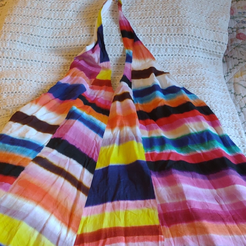 Mara Hoffman Multicolor Striped Maxi Dress
